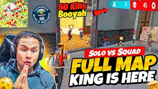 Full Map King Nalla Yash Global Player 😱Solo Vs Squad 20 Kills Booyah Garena FreeFire [upl. by Dracir180]