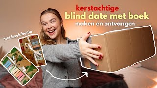 kerstachtige blind boek date maken voor bestie  ontvangen [upl. by Cate]