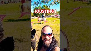 JOUSTING TOURNAMENT jousting renaissancefestival knights mgtow [upl. by Ahsinad]