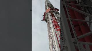 Launching 1081 Feet into the Air  Big Shot at the Stratosphere Tower [upl. by Gintz]