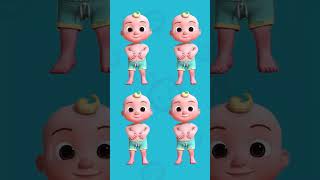 The Belly Button Song REMIX 🎵 123 Learn Different Body Parts shorts cocomelon [upl. by Fisk]