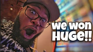 We Won Huge At This Casino In The Bahamas [upl. by Tsenrae492]