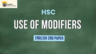 Modifiers  Easy rules  HSC English 2nd Paper [upl. by Schwitzer773]