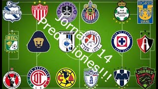 Predicciones jornada 14 liga mx l Loquendo deportes [upl. by Tiphany21]