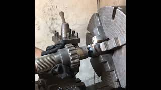 How to rebuild broken input shaft of gearbox with amazing technique [upl. by Eolhc]