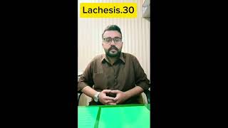 Lachesis30foryou homeopathicmedicin viralvideo motivation vlog [upl. by Kurtz]