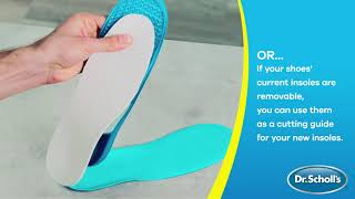 Dr Scholls  How To Use Massaging Gel® Advanced Insoles [upl. by Aihtnyc321]