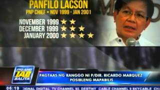 Pagtaas ng ranggo ni PDir Ricardo Marquez possibleng mapabilis [upl. by Emersen17]