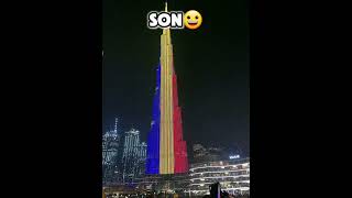 Country Flag On Burj Khalifa😈 automobile thar attitude daku modified crazyxyz trend viral [upl. by Renate595]