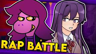 Susie vs Yuri  DELTARUNE vs Doki Doki Literature Club RAP BATTLE DGPRB [upl. by Alleroif]