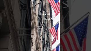 Macys NYC is the 🌎 s largest store 👉 👀 full video in link shorts macys newyork fy [upl. by Ahsile]