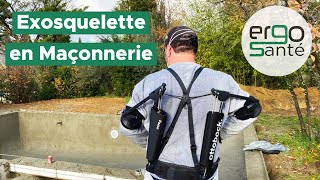 Exosquelette en maçonnerie Paexo Shoulder [upl. by Ailemap420]