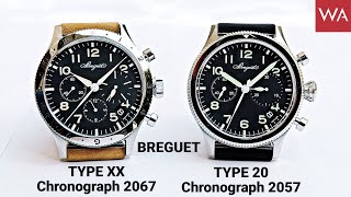 BREGUET Type 20 Chronographe 2057 amp BREGUET Type XX Chronographe 2067 The saga continues [upl. by Oaks689]