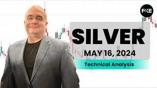 Silver Daily Forecast and Technical Analysis for May 16 2024 by Chris Lewis for FX Empire [upl. by Wendeline]