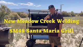 New Meadow Creek Welding SM48 Santa Maria Grill [upl. by Teirtza87]