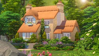 Cozy Cottage 🌳Sims 4 Speed Build [upl. by Barthel860]