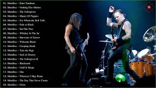 Metallica Greatest Hits Full Album 2019  Best Of Metallica  Metallica Full Playlist [upl. by Karel874]