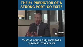 The 1 Predictor of A Strong Port Co Exit [upl. by Yablon]