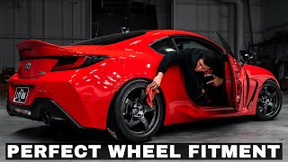 2022 Toyota GR86 Perfect Wheel Fitment [upl. by Nottnerb]