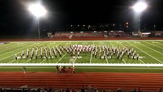 4K wide test Kenton Ridge HS Cougar Band  2019 Jonathan Alder Band Show [upl. by Lizzie697]