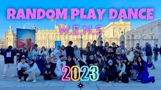 RANDOM PLAY DANCE IN PUBLIC  2023 EDITION  MADRID  SPAIN  WENS [upl. by Kristianson]