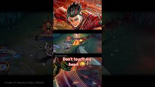 Chou saved his heart 🥺 mobilelegends chou mlbb bassmucis choufreestyle mltiktok mlbbtiktok [upl. by Drummond]