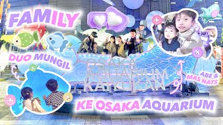 MAIN DI OSAKA AQUARIUM BERSAMA ABE CEKUT FAMILY part2 [upl. by Almita]