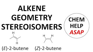 alkene geometry in stereochemistry [upl. by Yelsehc]