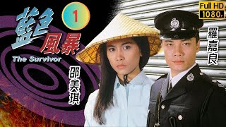 TVB 懸疑劇  藍色風暴 0120  林尚武文生羅樂林雷軍惺惺相惜  羅嘉良  邵美琪  粵語中字  1991  The Survivor [upl. by Ane]