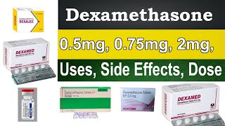 dexamethasone tablets bp 05 mg dexamethasone injection Uses Side Effects Dosage [upl. by Lah100]