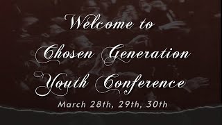 Chosen Generation Youth Conference  3292024  Friday  Rev Justin Miles  Why the Stones Would [upl. by Derej]