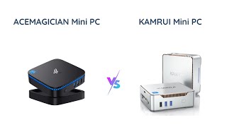 ACEMAGICIAN Mini PC 11th Gen N5105 vs KAMRUI Mini PC 12th Intel Alder LakeN95 [upl. by Angi455]