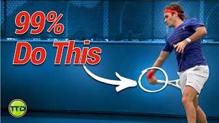 Why 99 of Tennis Pros swing this wayDrill included [upl. by Manda]