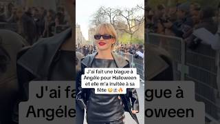 Regarde jusquà la fin 😍😍 halloween angéle leaelui voiceprank [upl. by Ecydnak232]