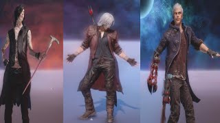 Devil May Cry 5  All Taunts  3 Million Red Orbs Taunts  All Characters Taunts DMC5 2019 [upl. by Adnhoj180]