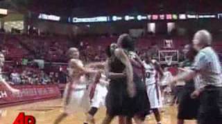 Raw Video Womens Basketball Brawl [upl. by Zoller836]