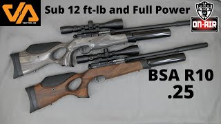 BSA R10th 25 cal sub 12 and FAC full review [upl. by Hakaber308]