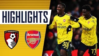 HIGHLIGHTS  Bournemouth 12 Arsenal  Emirates FA Cup [upl. by Baldwin235]