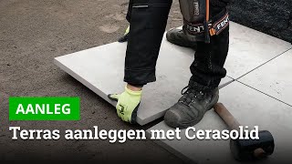 Cerasolid keramische terrastegels aanleggen  Bestratingswebnl [upl. by Agathe456]