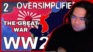 WW2  OverSimplified Part 2  OverSimplified  Reaction [upl. by Atirabrab833]