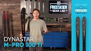 2025 Dynastar M Pro 100 Ti Review  Is This The Most Versatile Ski of 2025 [upl. by Suilienroc]