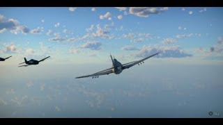 War ThunderF6F5 HELLCAT VS KI61BOMBER SUPPORT [upl. by Bernie30]