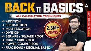 All Calculation Tricks in One Video  Master Addition Subtraction Multiplication SquareCube Root [upl. by Raffarty]