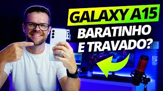 Galaxy A15 5G Review Tudo que você precisa saber antes de comprar o celular barato da Samsung [upl. by Nonad]