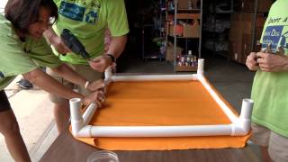 How to make an Elevated Dog Bed [upl. by Elleynod833]