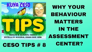 WHY YOUR BEHAVIOUR MATTERS IN THE ASSESSMENT CENTER [upl. by Iatnwahs476]