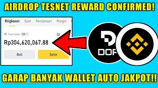 YANG VIRAL DI 2024 AIRDROP TESNET CONFIRMED REWARD GARAP INI SUDAH 100 PASTI DAPAT CUAN [upl. by Nnaael]