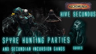 Spyre Hunting Parties amp Secundian Incursion Gangs  Book of Desolation  Hive Secundus  Necromunda [upl. by Francisca]