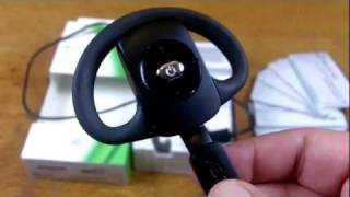 Xbox 360 official wireless headset review HQ audio [upl. by Demmy]