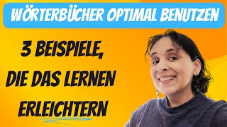 📚 WÖRTERBUCH RICHTIG BENUTZEN👉 SPANISCH effektiv LERNEN A1  A2 spanischlernen wörterbuch [upl. by Dnomde]